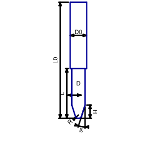 Taper-ball